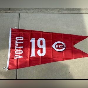 Joey Votto Cincinnati Reds Flag Banner 6ft